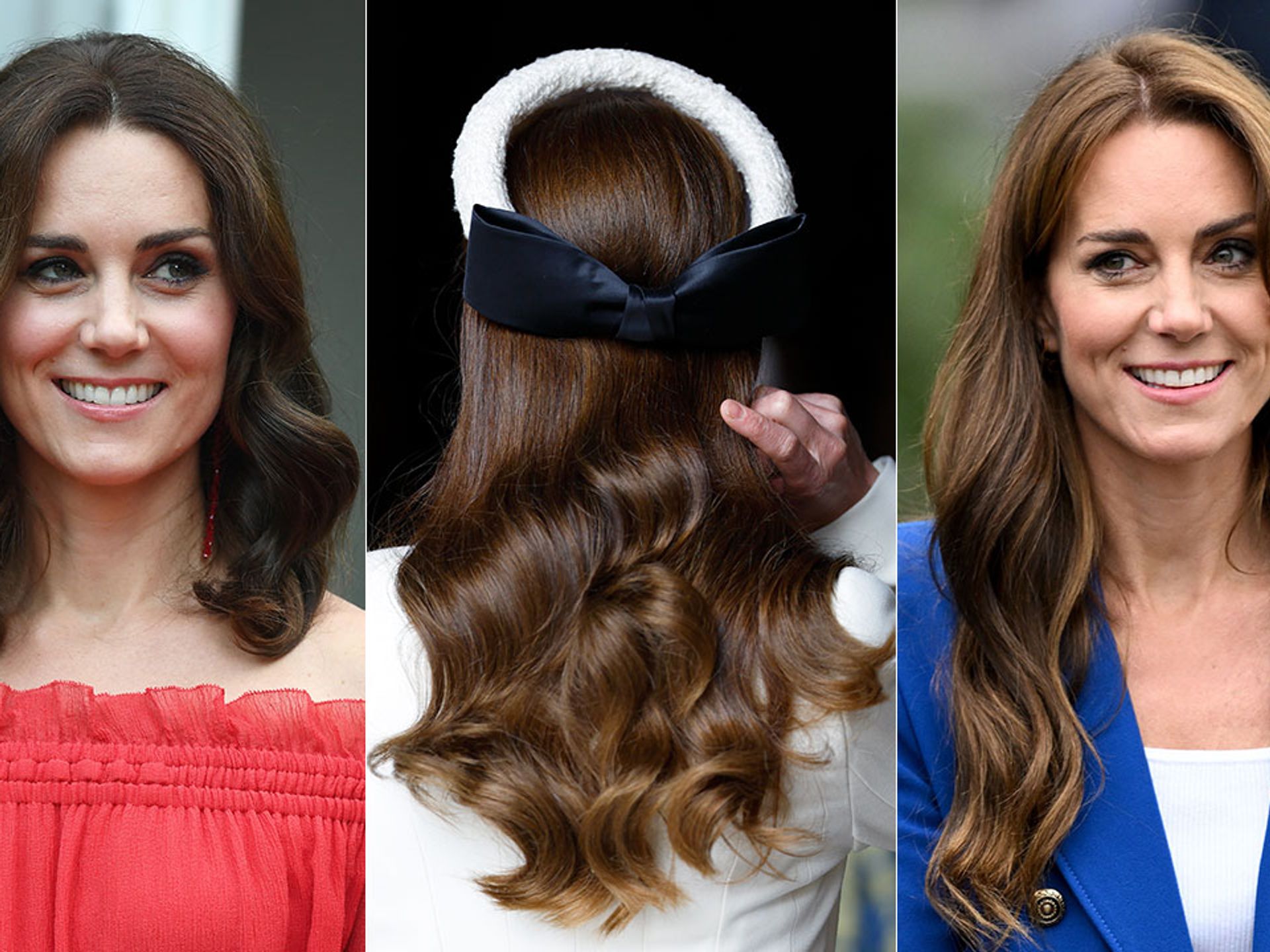 Kate Middleton's stunning hair evolution in must-see photos | HELLO!