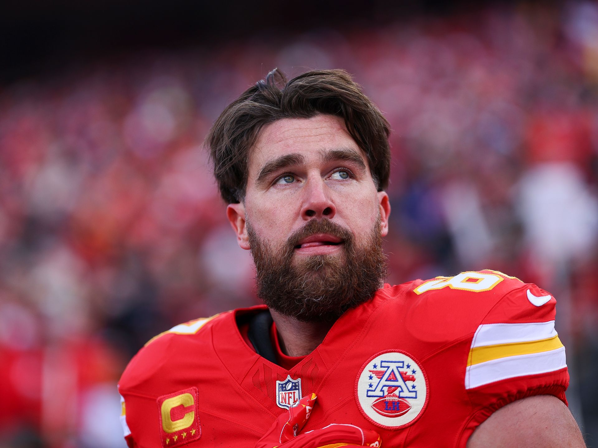 Travis Kelce breaks silence following emotional family news | HELLO!
