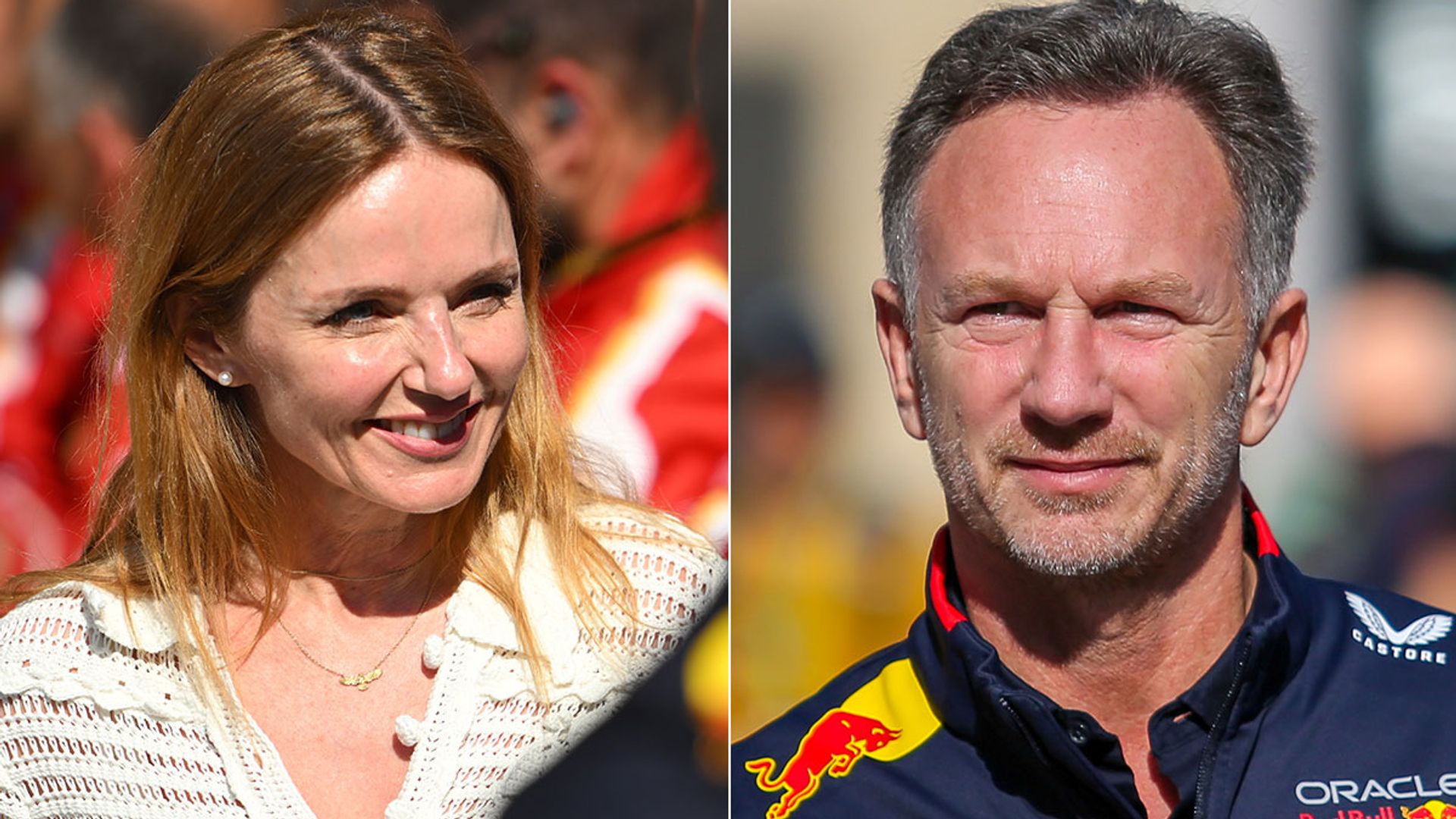 Geri Halliwell-Horner is all smiles as she supports husband Christian  Horner at US Grand Prix | HELLO!