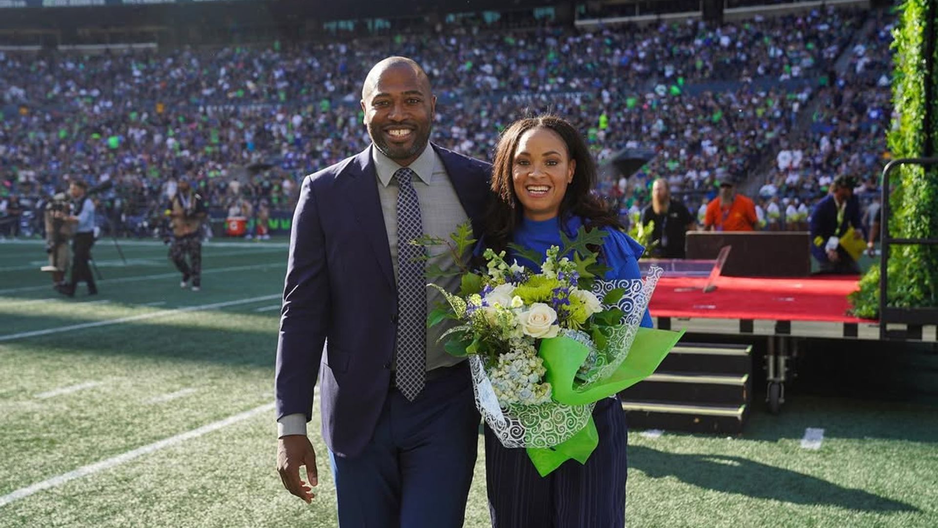 Shaun and his wife Valerie have baby 14 on the way