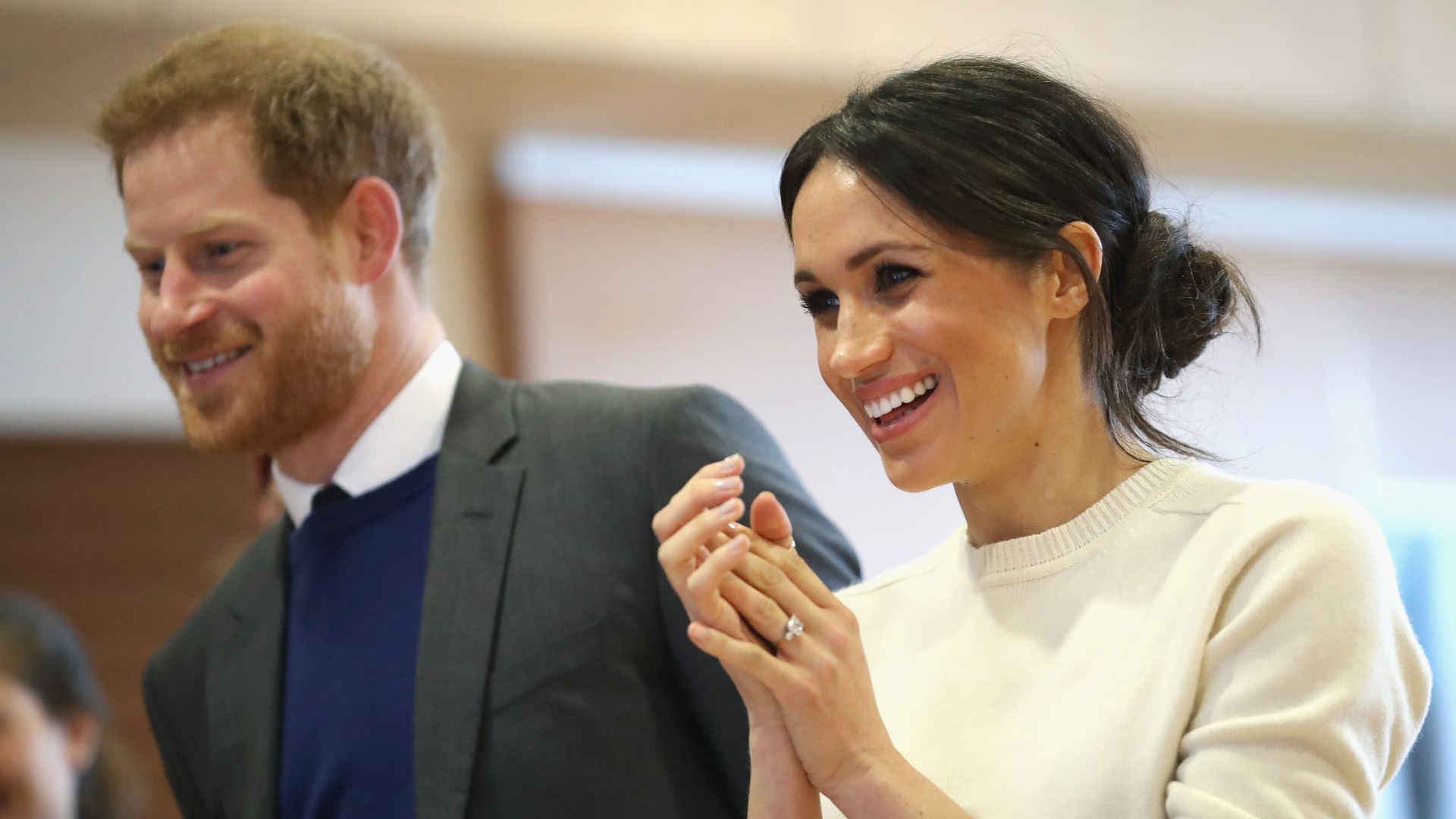 Prince Harry and Meghan Markle are the perfect dinner hosts in blink-and-you'll-miss-it moment | HELLO!