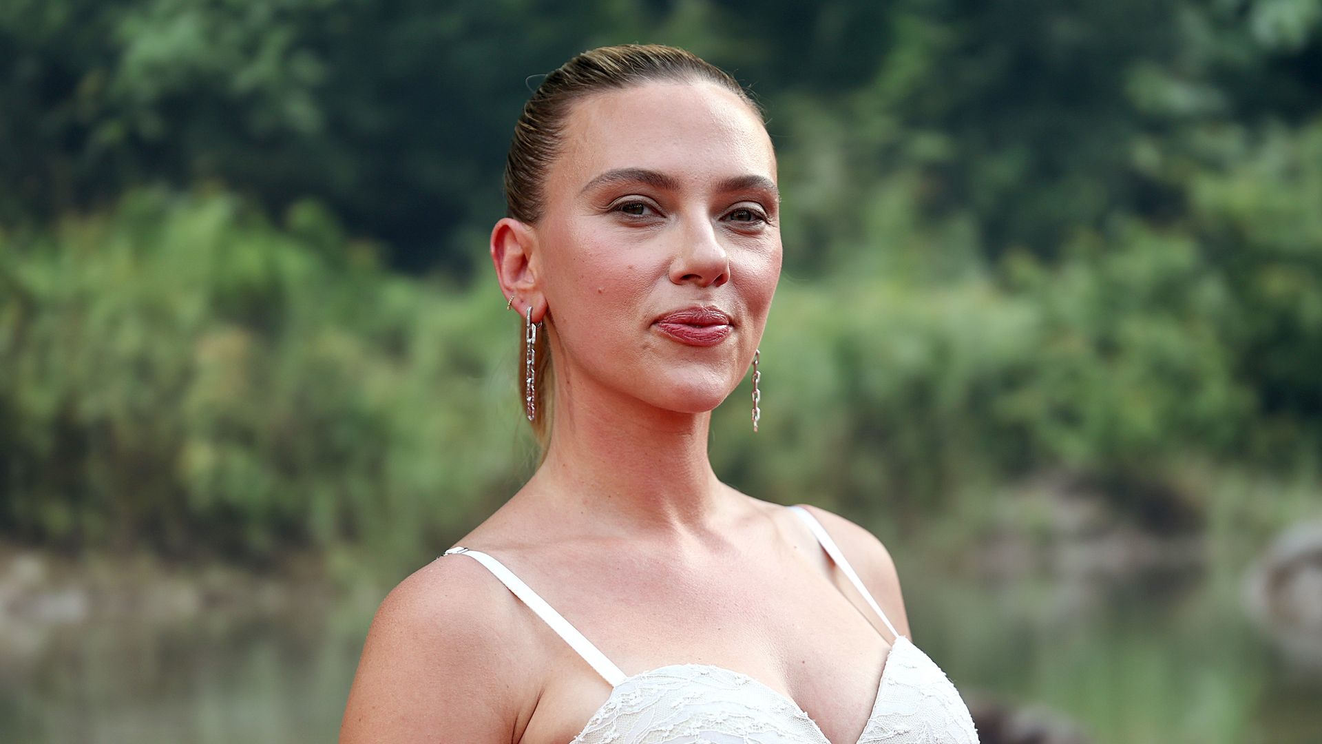 Scarlett Johansson attends the "Jurassic World Rebirth" New York Premiere at Lincoln Center on June 23, 2025 in New York City. (Photo by Jamie McCarthy/Getty Images)