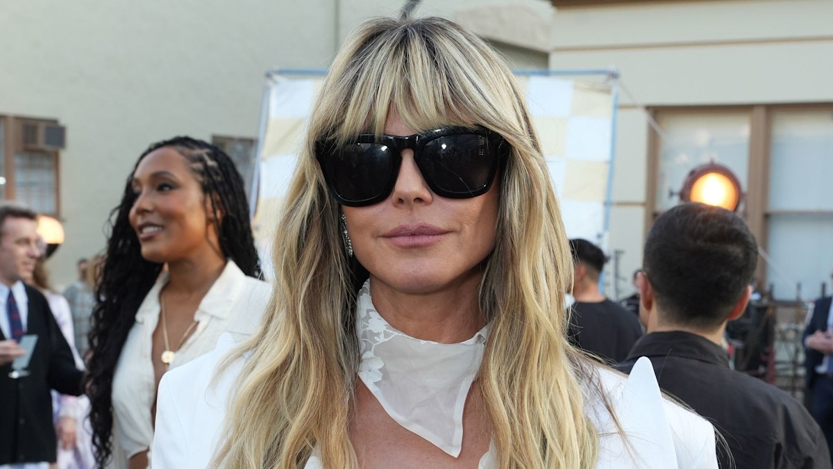 Heidi Klum wows in naked bridal dress for latest outing