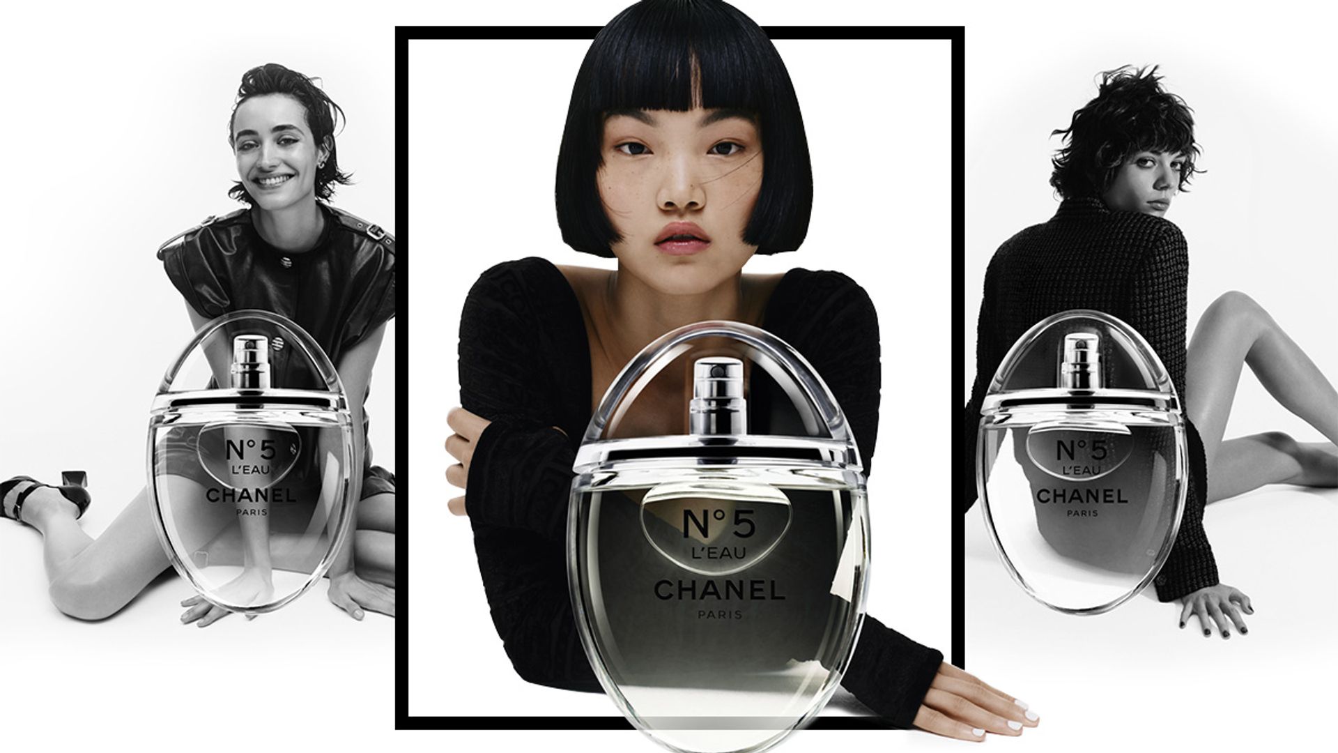Chanel No.5 L'Eau Drop fragrance has received a very chic