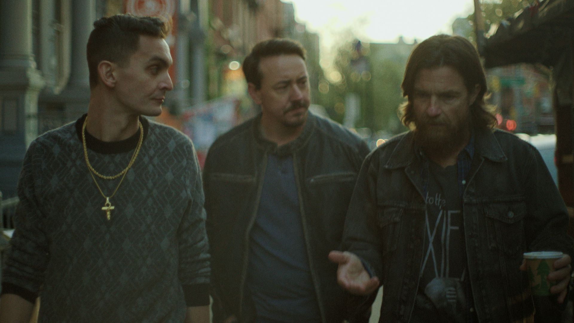 Forrest Weber as Junior, Chris Coy as Babbit, Jason Bateman as Vince in episode 102 of Black Rabbit