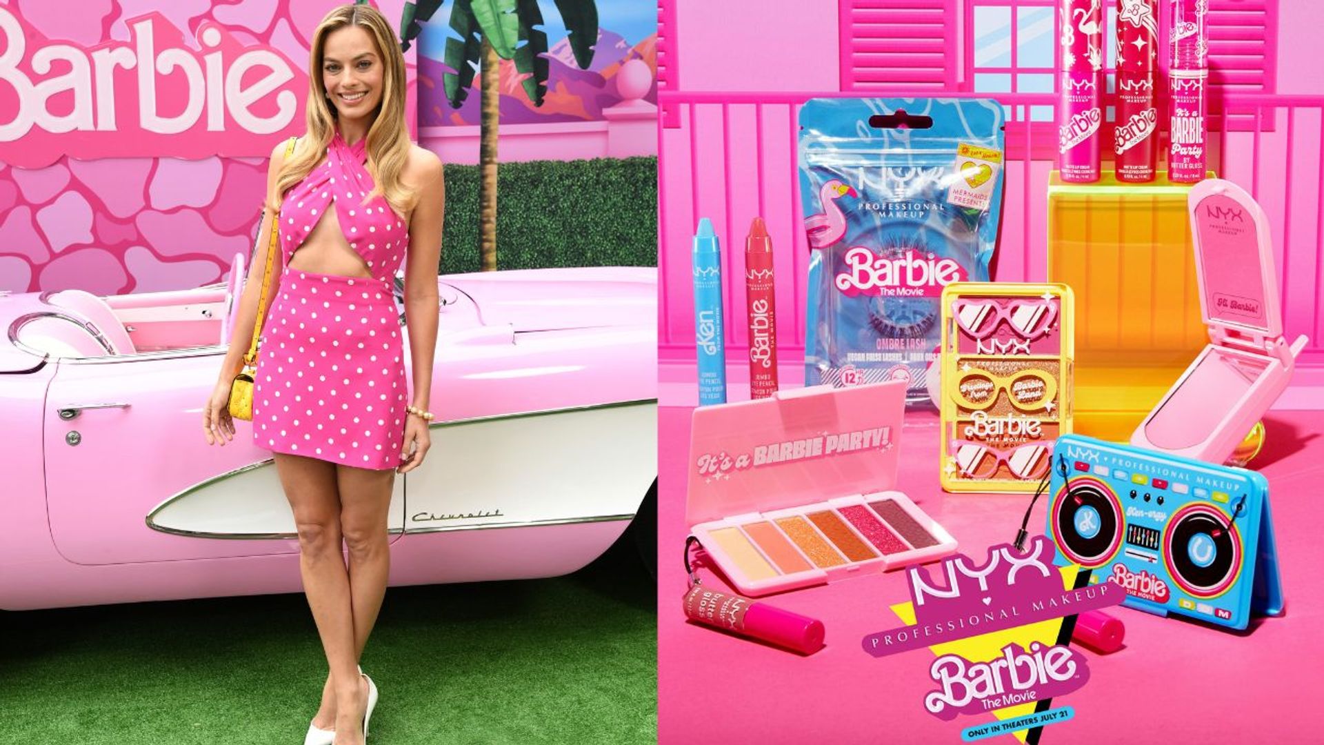 RIN・NYX バービー・メイクアップコレクション Barbie Makeup Collection Limited Edition | NYX Professional