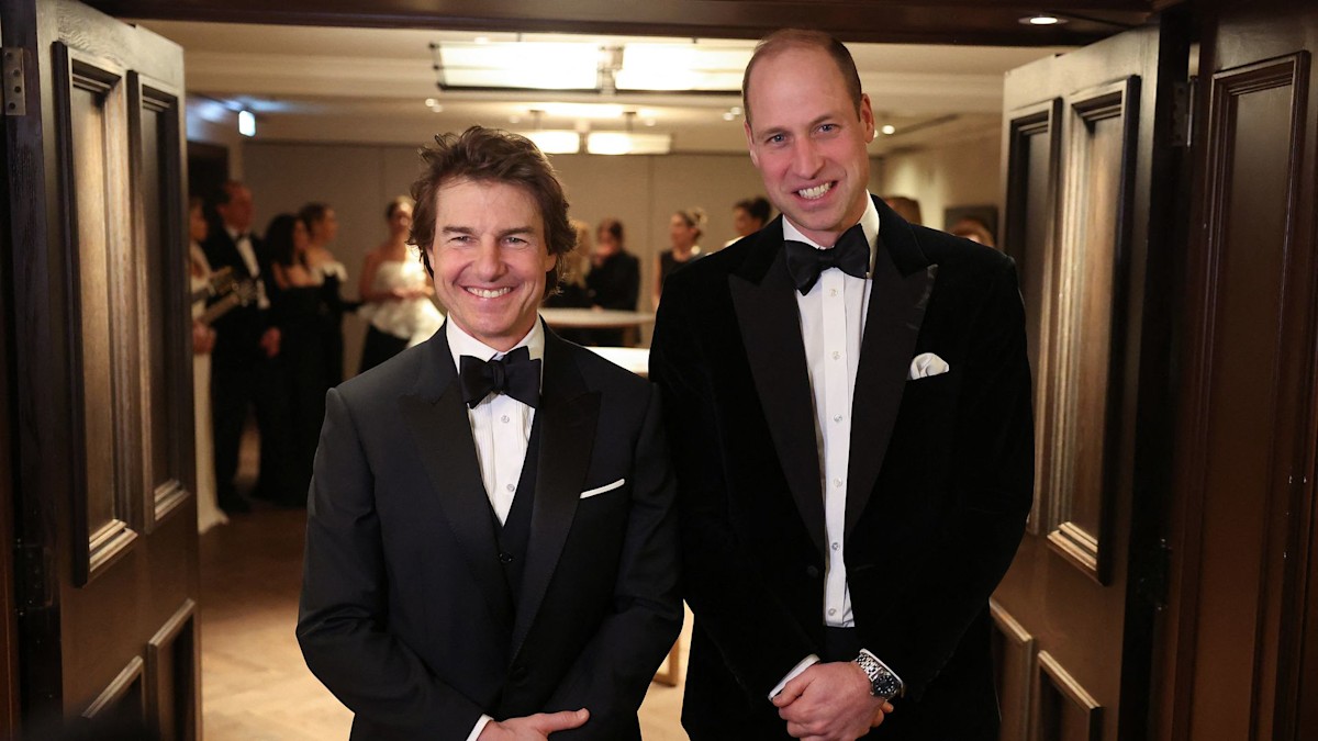 Tom Cruise joins Prince William at London gala amid royal family's health crisis | HELLO!