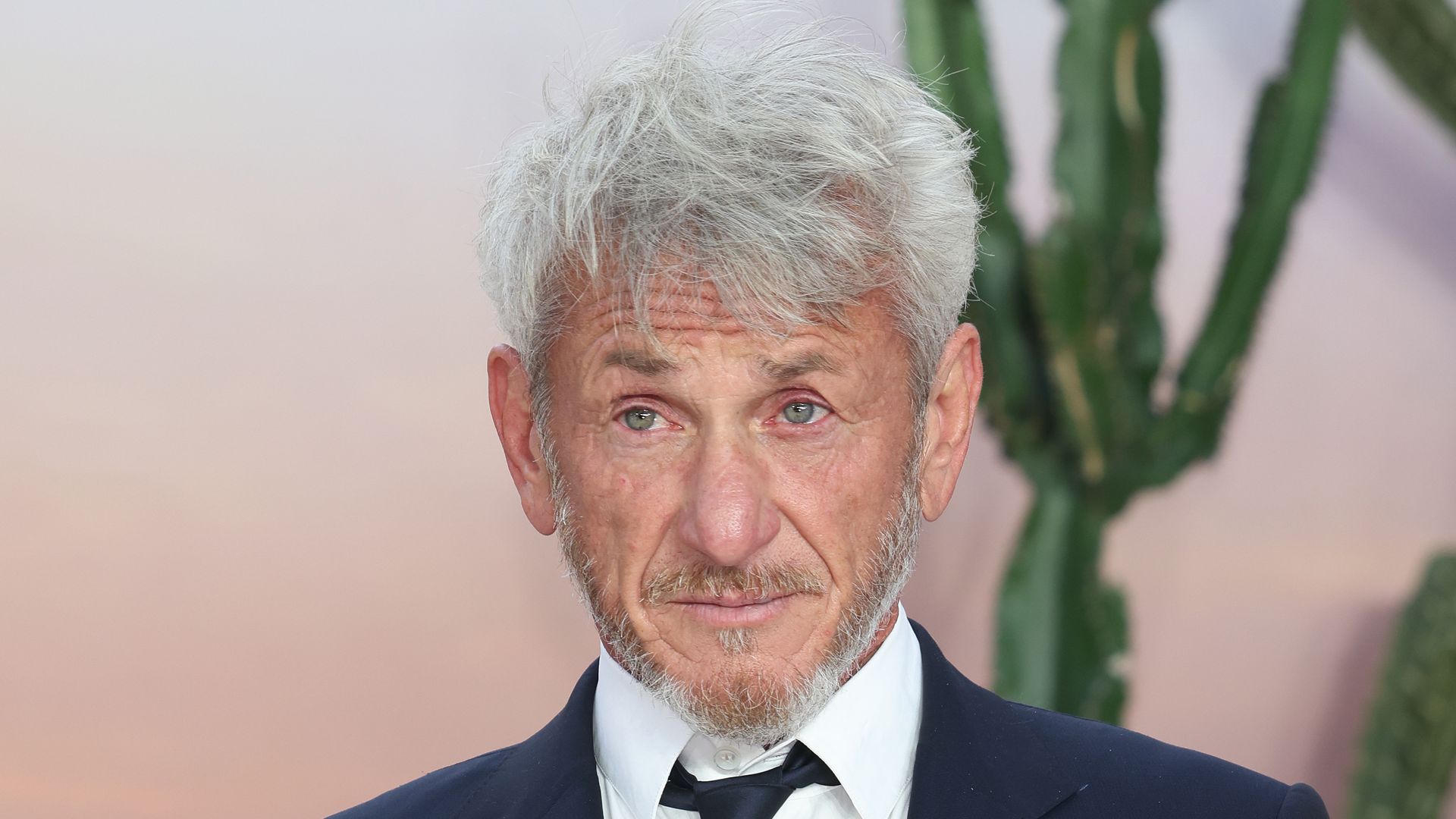 Sean Penn attends the "One Battle After Another" London Premiere at Odeon Luxe Leicester Square on September 16, 2025 in London, England