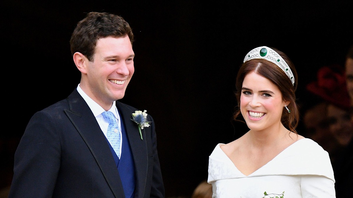 Princess Eugenie and celebrates wedding anniversary with previously unseen snap