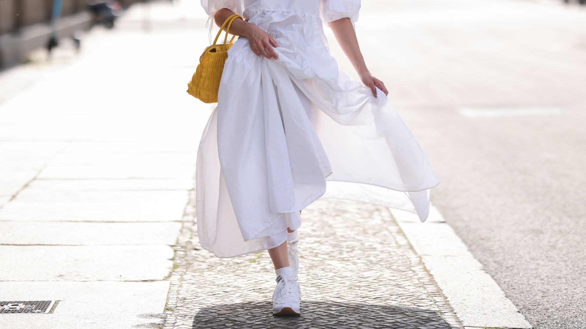 White trainers