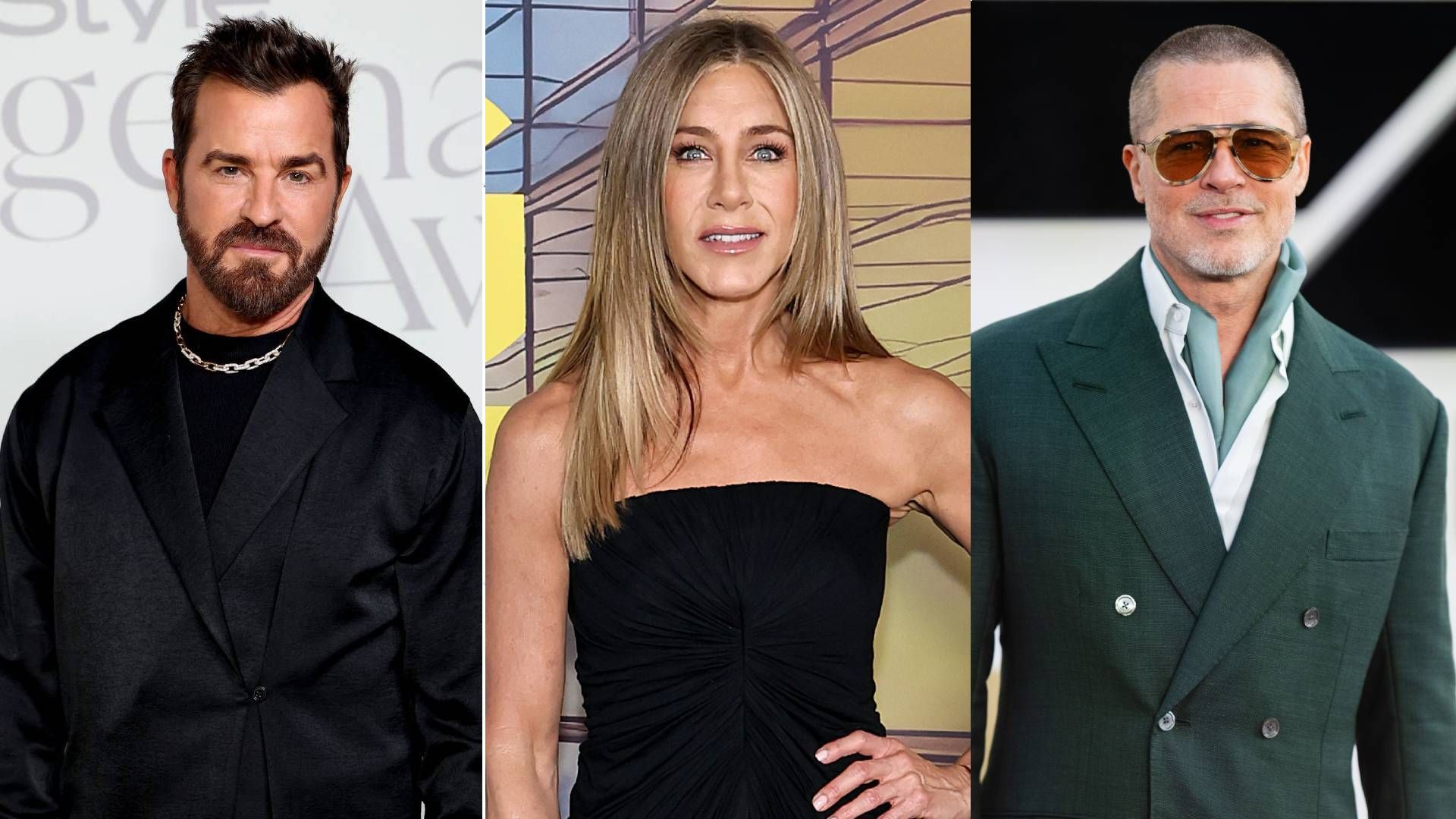 Split of Justin Theroux, Jennifer Aniston and Brad Pitt