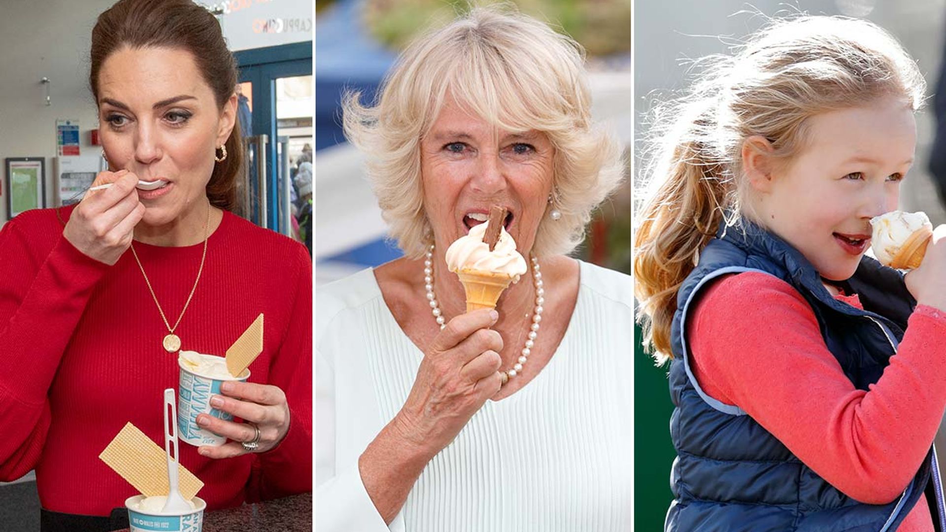 Hot royals! Kate Middleton, Prince William, Beatrice & Co eating ice cream  | HELLO!