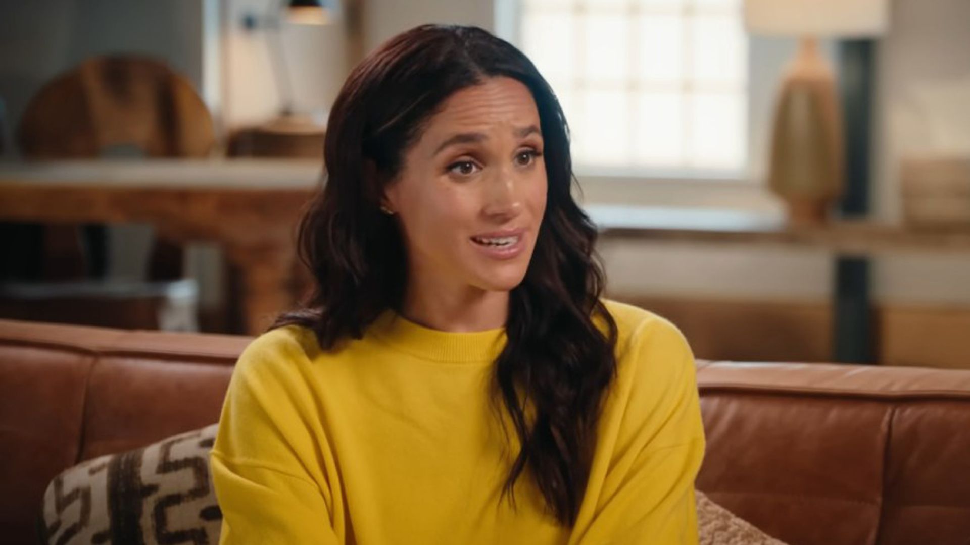 Meghan Markle The Circuit Podcast yellow skirt