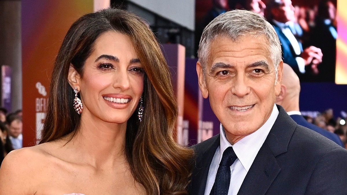 Amal Clooney, 47, is the ultimate showgirl in spotlight-stealing feathered gown
