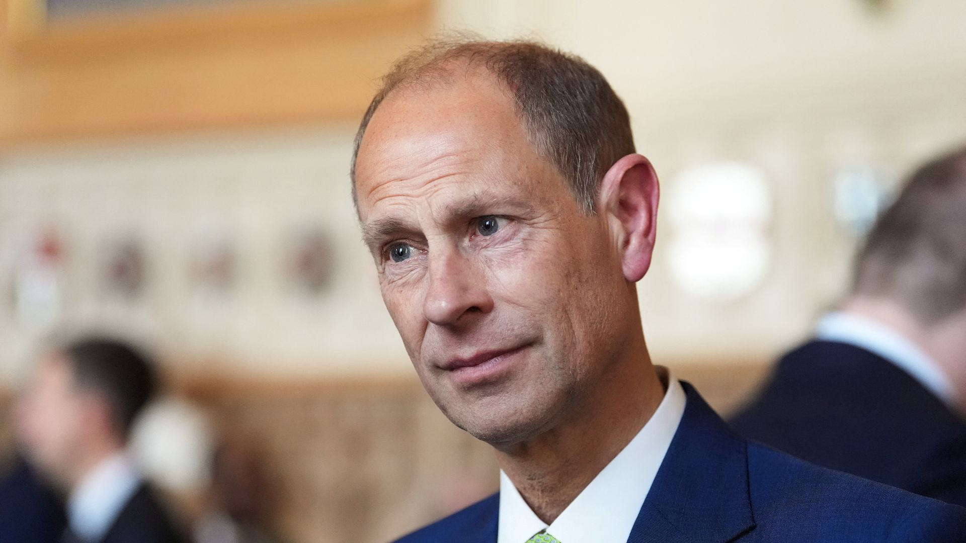 Why Prince Edward was absent from the Duchess of Kent's funeral