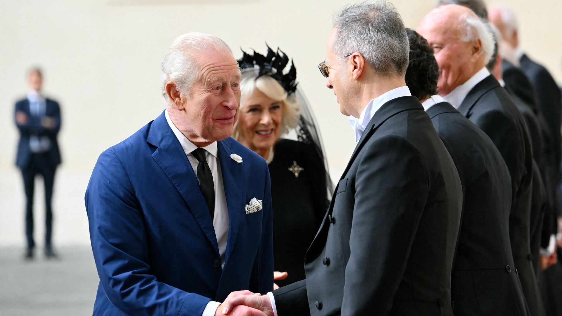Charles and Camilla begin Vatican visit