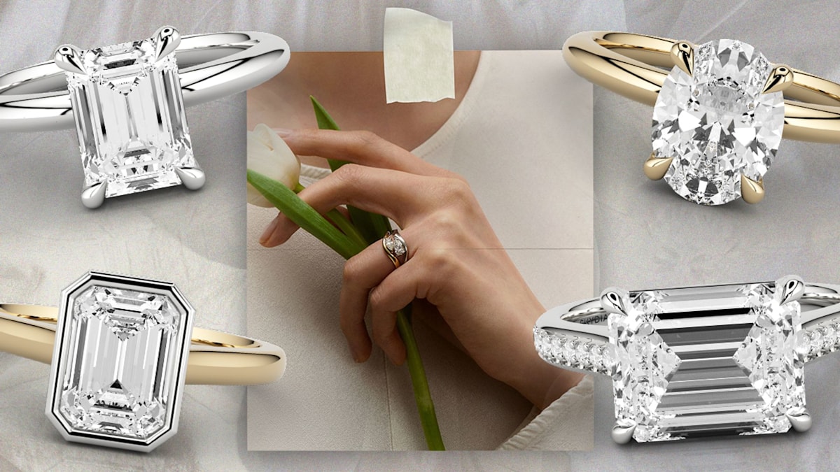 These 7 dazzling celebrity engagement rings can be recreated by a sustainable British jeweler