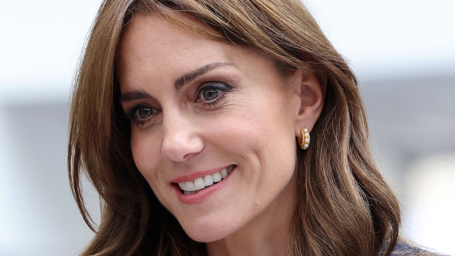 Kate Middleton, the Princess of Wales visits Fitzalan High School as she celebrates the beginning of Black History Month on October 03, 2023 in Cardiff, Wales. 