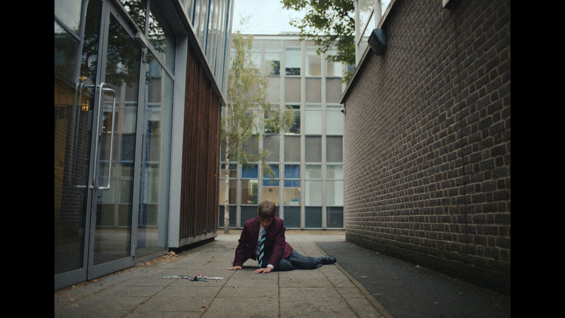 Boy is a victim of bullying at school