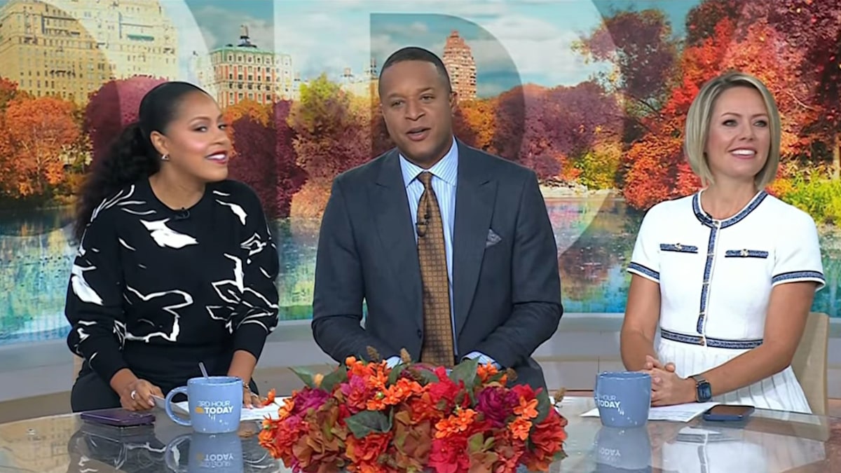 TODAY's Craig Melvin comes to Dylan Dreyer's defense against 'workplace bully' Sheinelle Jones' teasing — watch