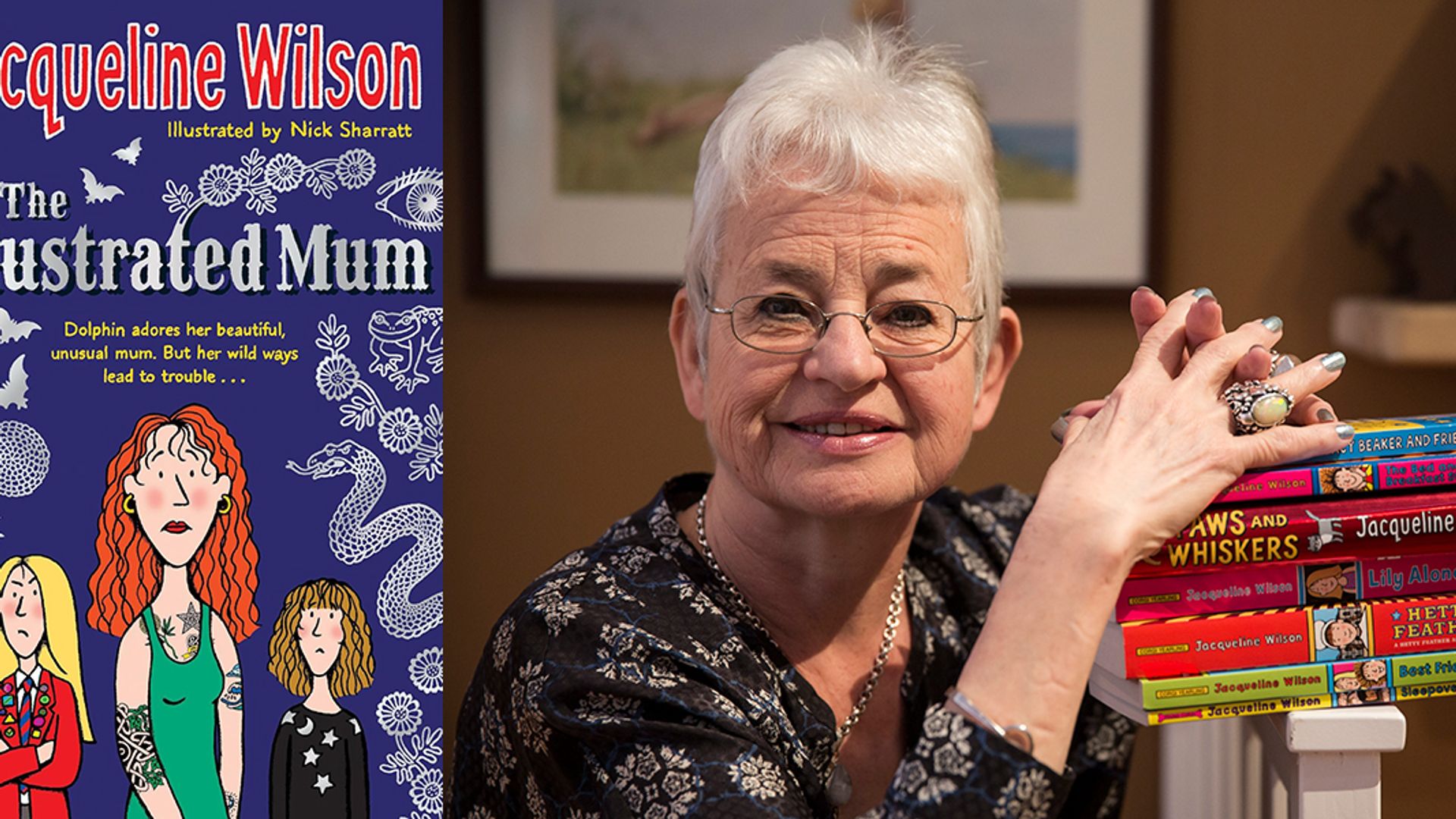 Jacqueline Wilson to release The Illustrated Mum sequel with