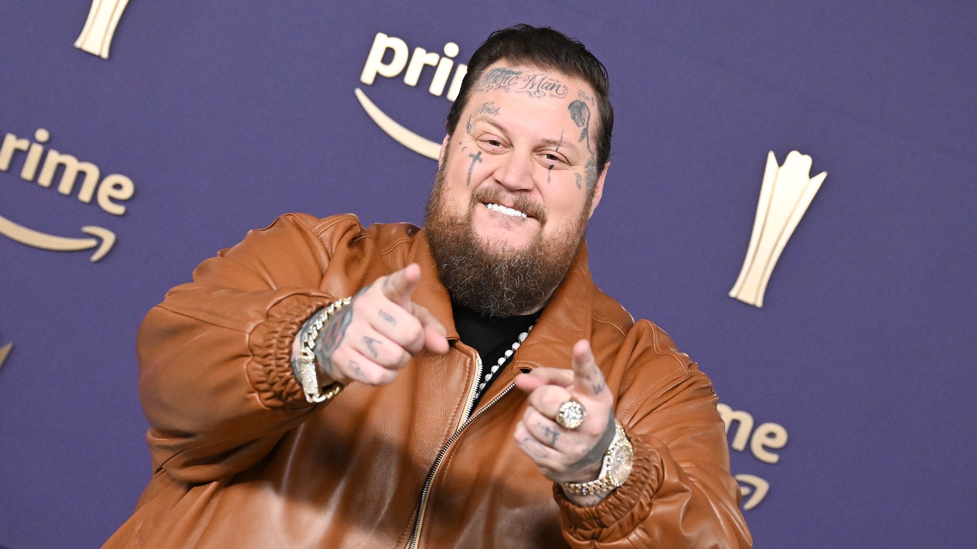 Jelly Roll showcases weight loss transformation after dropping 200lbs at 2024 ACM Awards | HELLO!