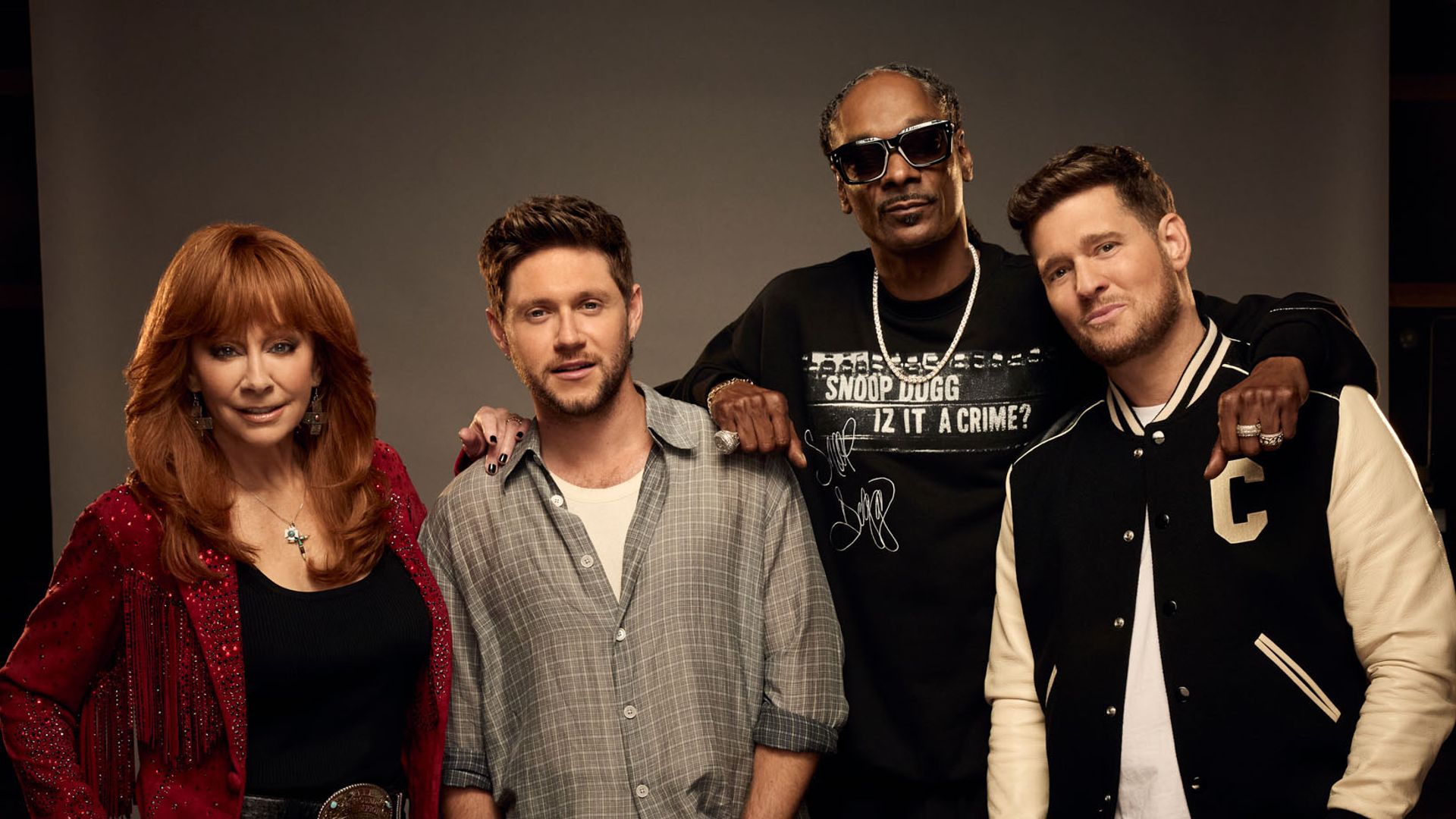 Reba McEntire, Niall Horan, Snoop Dogg, Michael Bublé on The Voice season 28, 2025