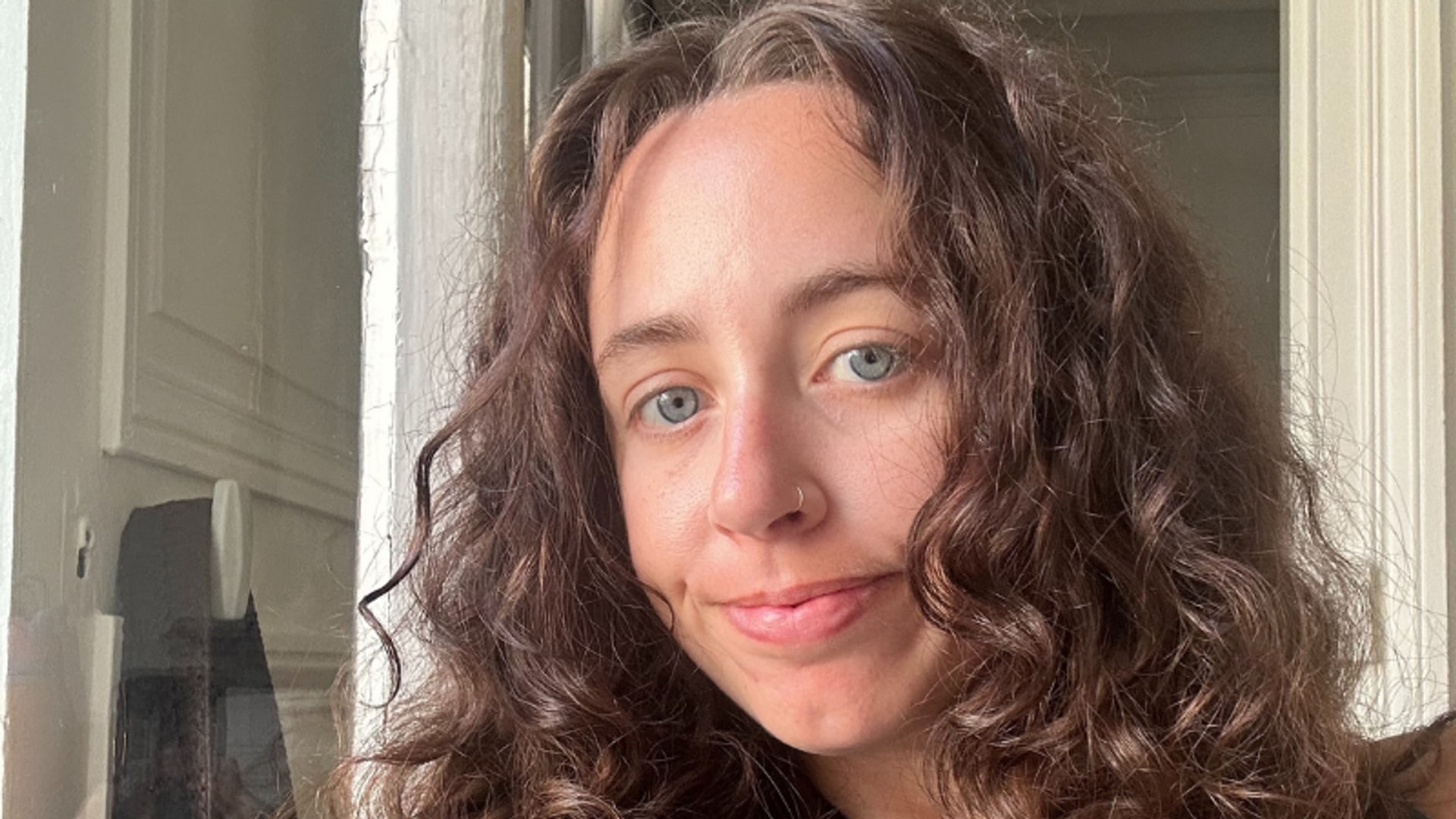 Tess's curly hair