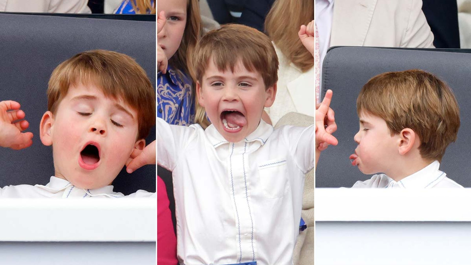 Prince Louis' 7 cheekiest moments in the royal box at the Queen's Platinum  Jubilee | HELLO!