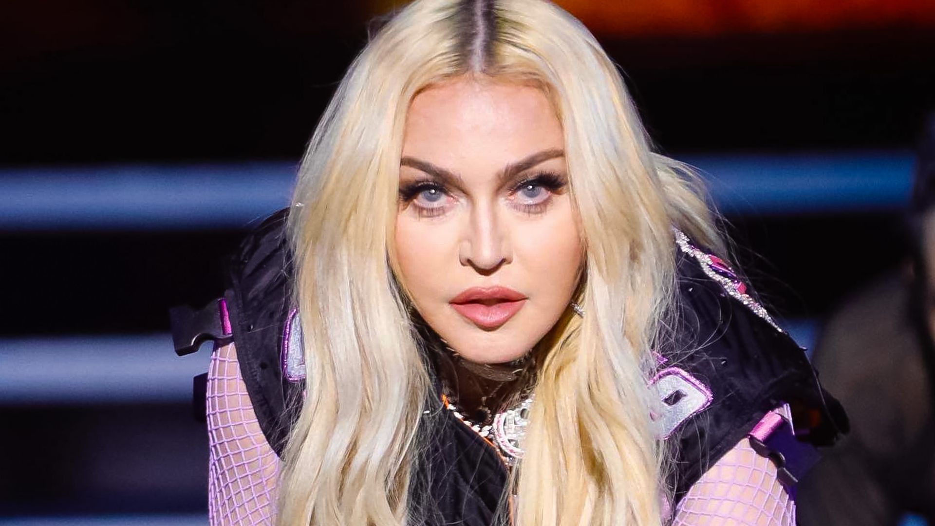 Madonna on stage