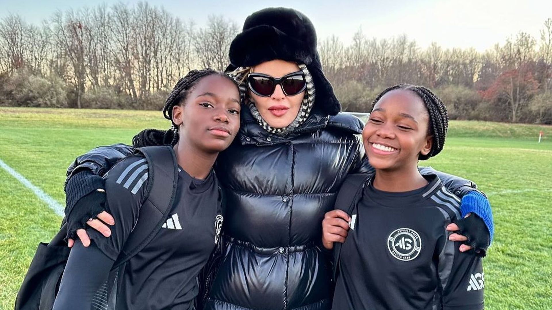 Madonna is the ultimate soccer mom to her pre-teen twins 