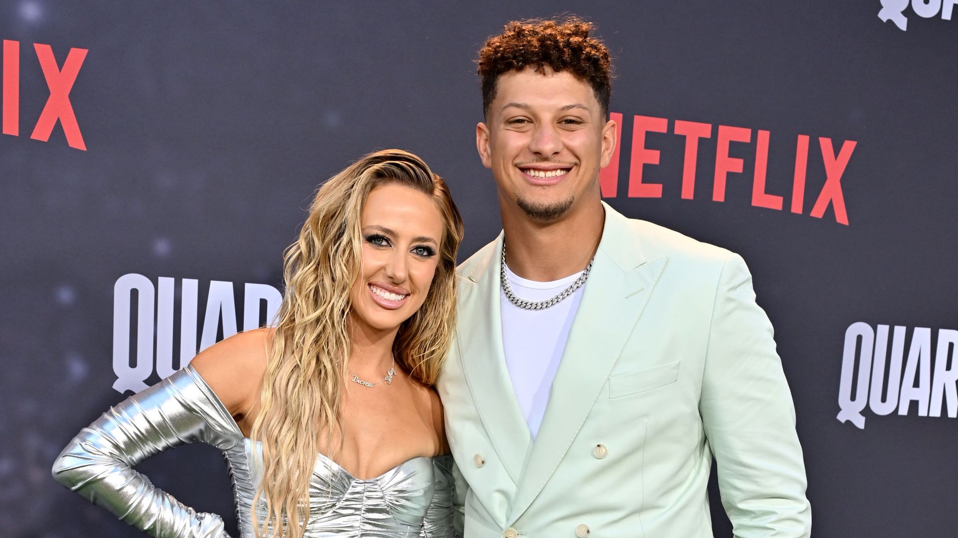 Kansas City Chiefs' Patrick Mahomes and his wife Brittany's net worth  revealed, and how it compares to Travis Kelce's | HELLO!