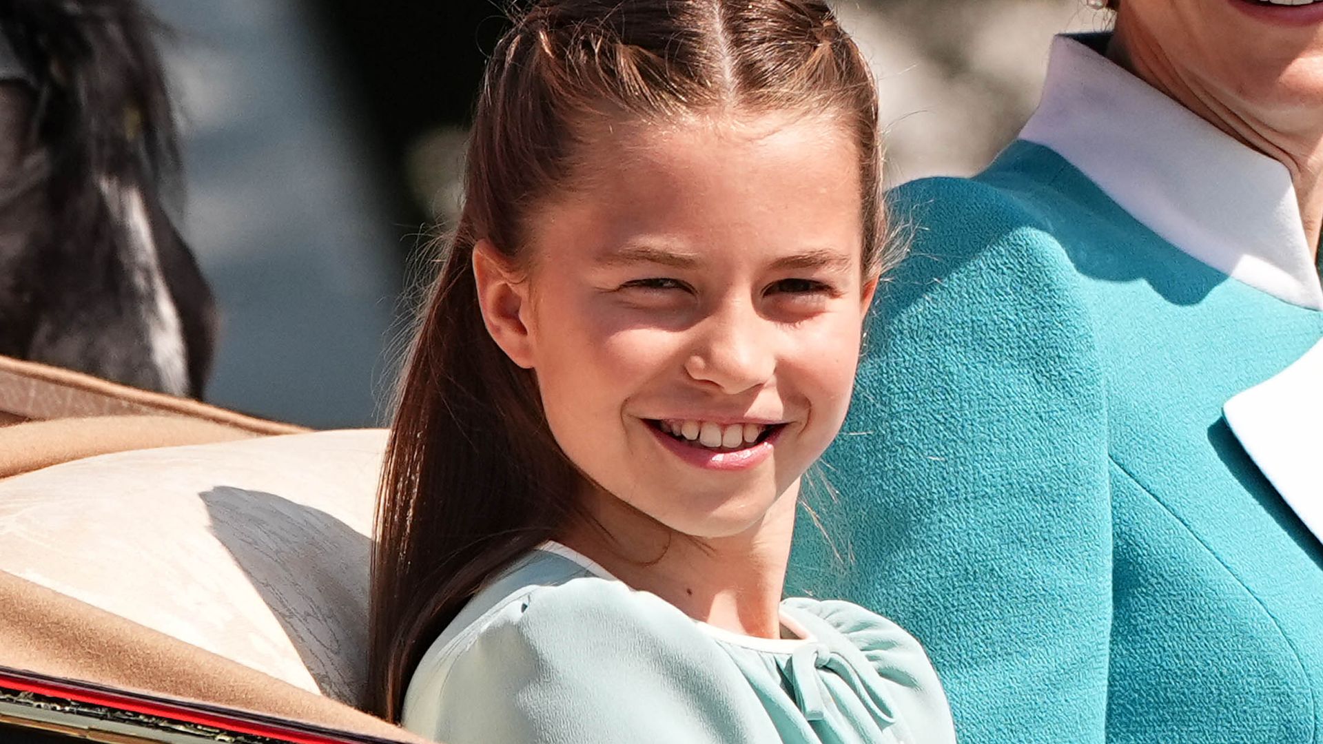 Princess Charlotte ahead of Trooping the Colour