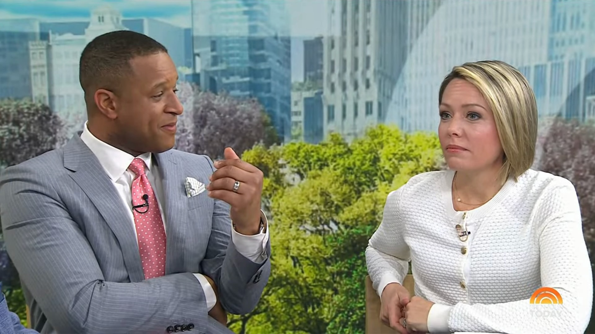 Craig Melvin refuses to sit alongside Dylan Dreyer in revelation away from Today | HELLO!
