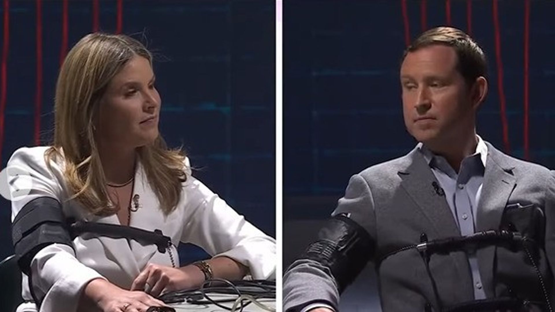 jenna bush hager and henry hager strapped to lie detector