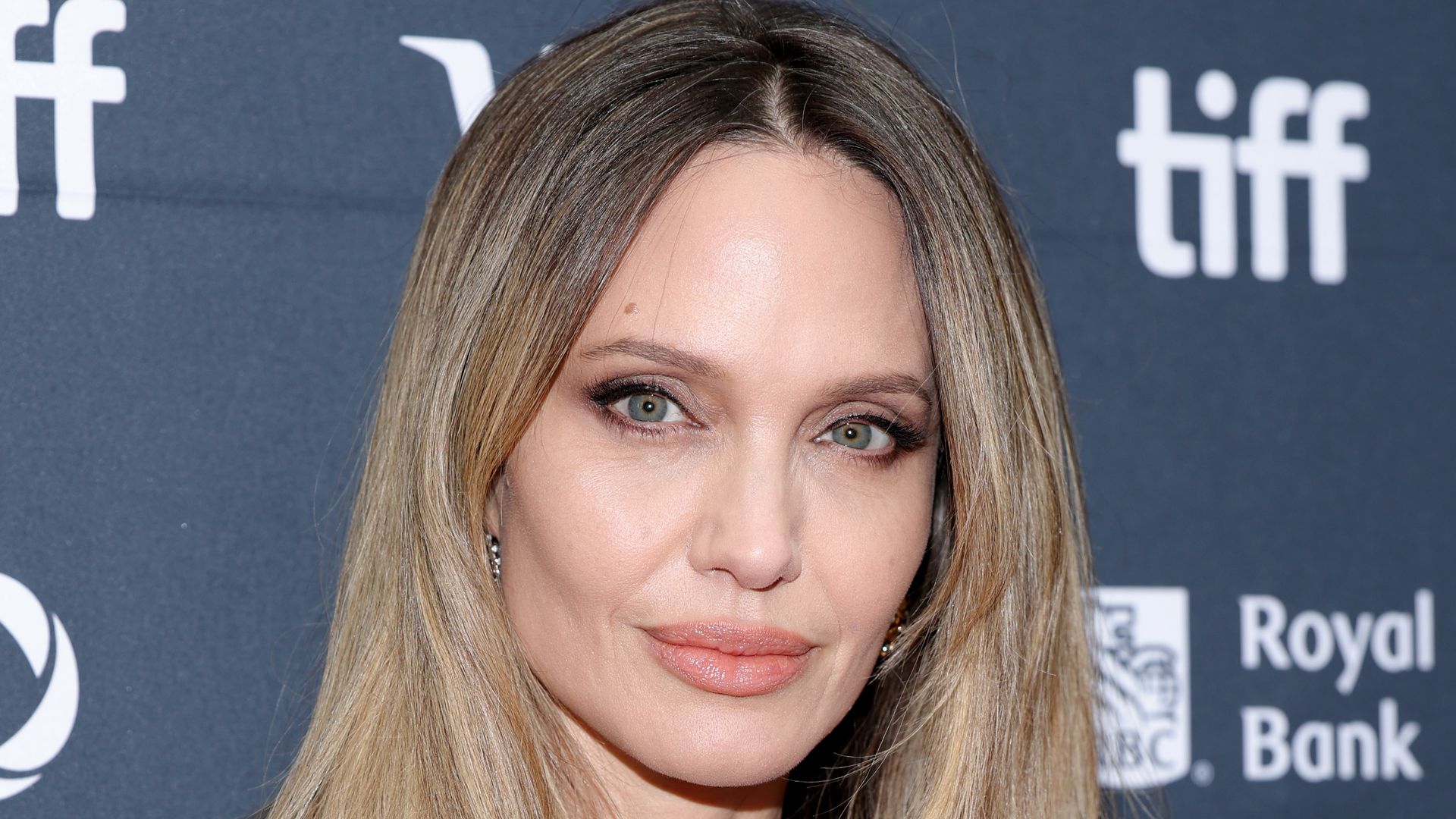 Angelina Jolie attends the premiere of "Couture" during the 2025 Toronto International Film Festival at Princess of Wales Theatre on September 07, 2025 in Toronto, Ontario.