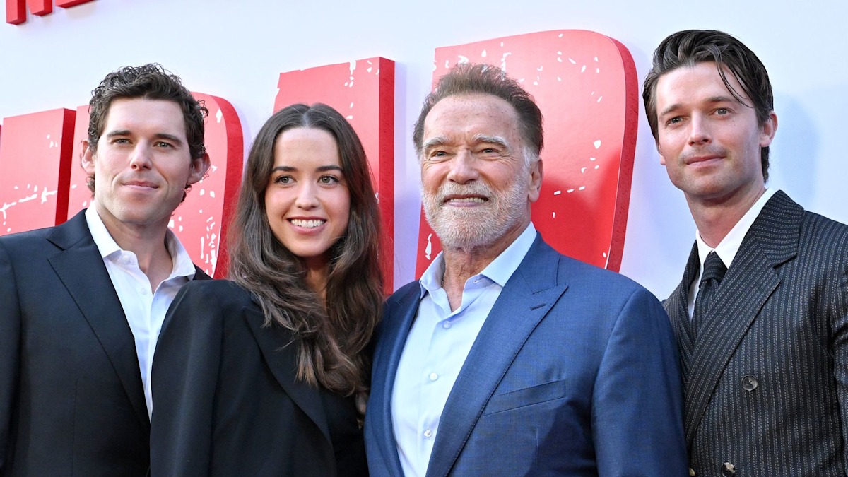 Arnold Schwarzenegger’s son Christopher displays toned physique in shirtless photos after 30lb weight loss
