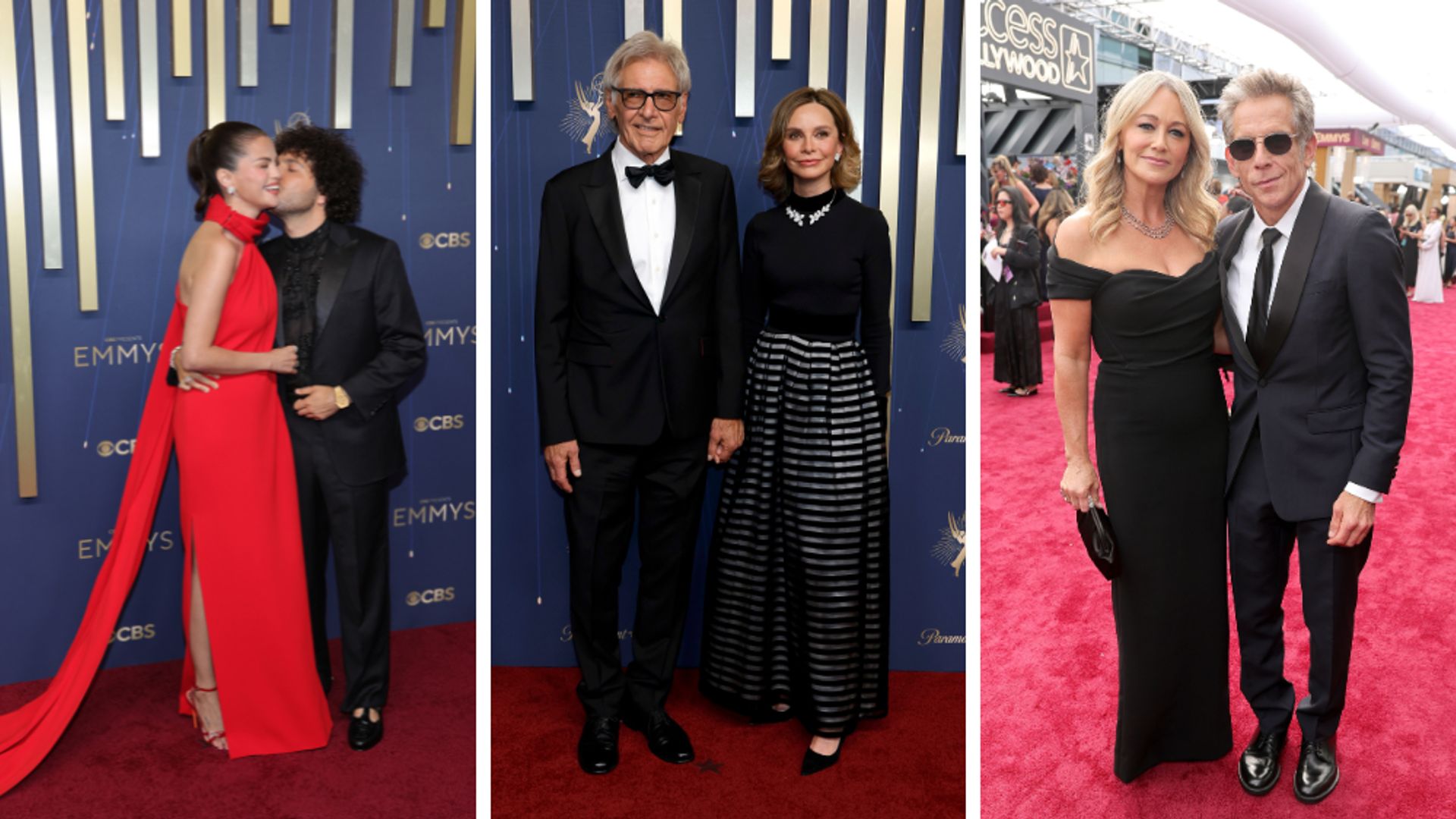 Cutest couples at the Emmys: From Harrison Ford and Calista Flockhart to Selena Gomez & Benny Blanco