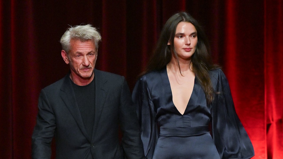 Sean Penn, 65, makes a rare red carpet appearance with glamorous girlfriend Valeria Nicov, 30, on the red carpet