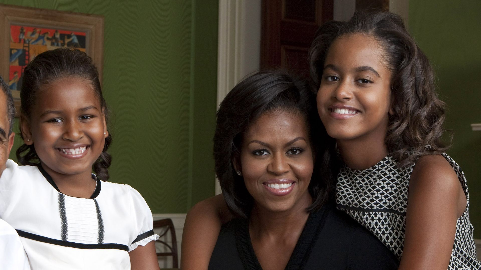 Obama family portrait