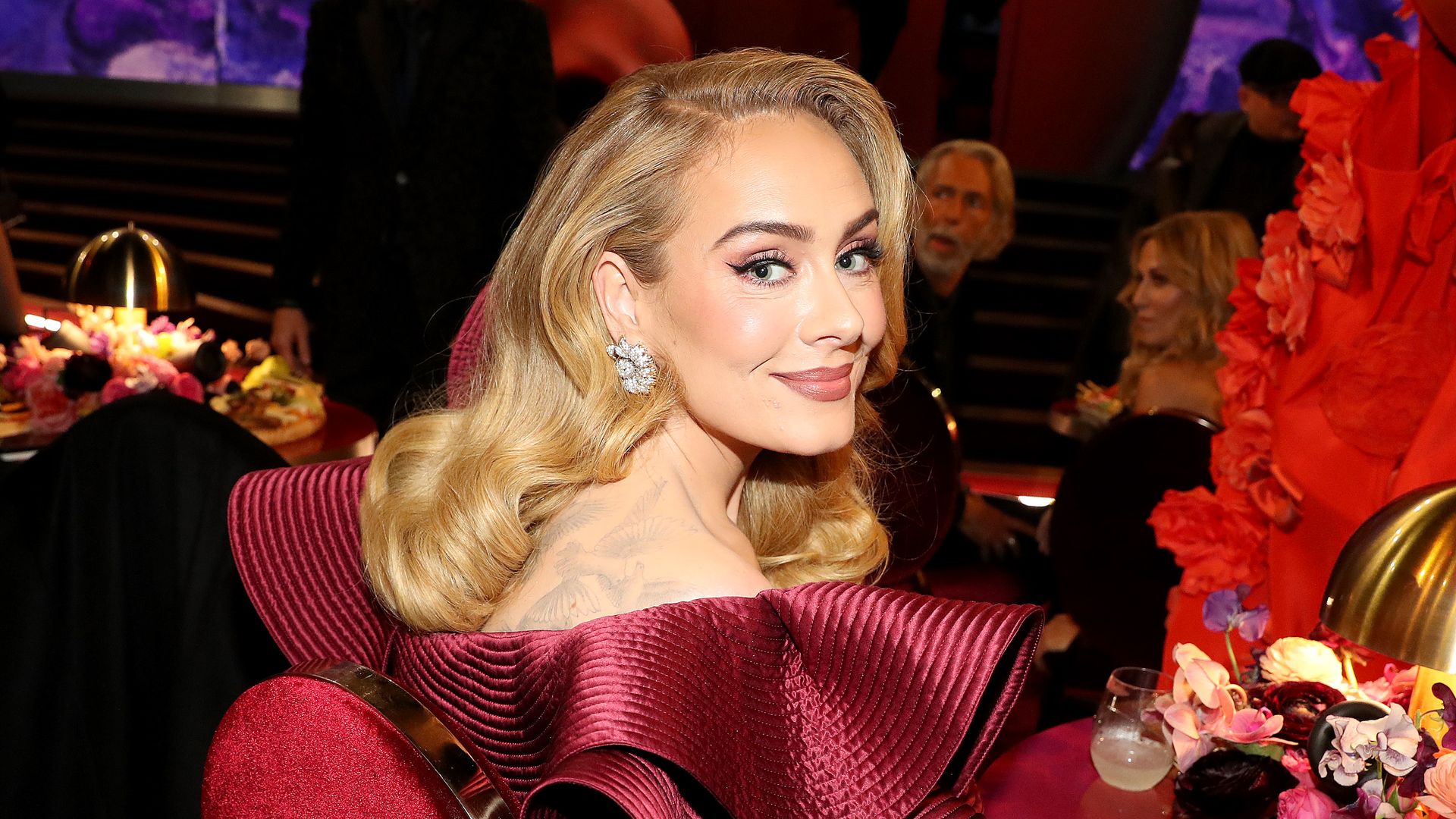 Adele attends the 65th GRAMMY Awards at Crypto.com Arena on February 05, 2023 in Los Angeles, California.