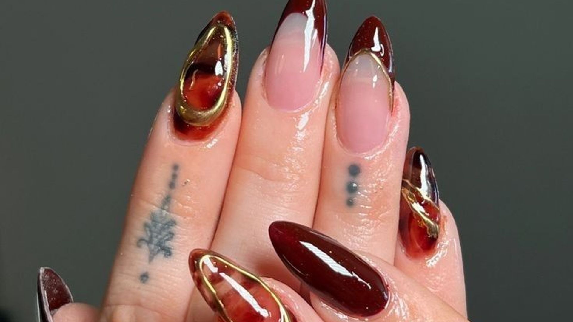 autumn nail look 