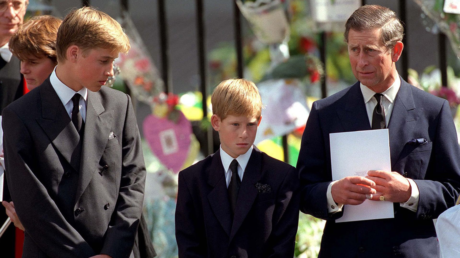 Prince Harry reveals haunting memory from Princess Diana's funeral | HELLO!