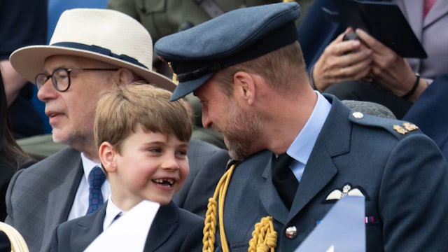 Prince Louis' unexpected gesture for dad Prince William revealed | HELLO!