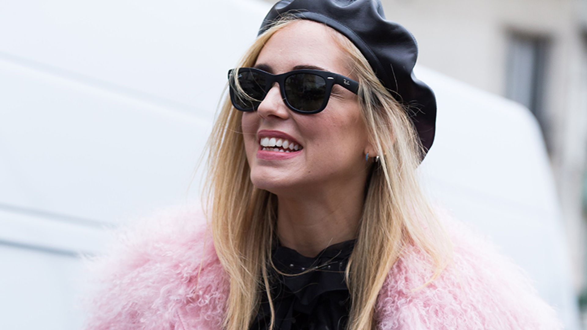 Pink textured coats are AW17's hottest trend | HELLO!