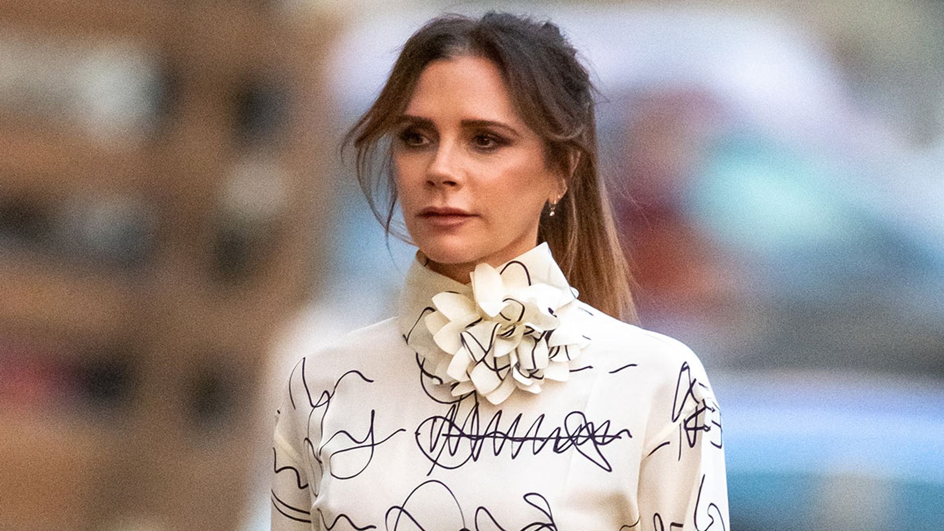 victoria beckham corsage