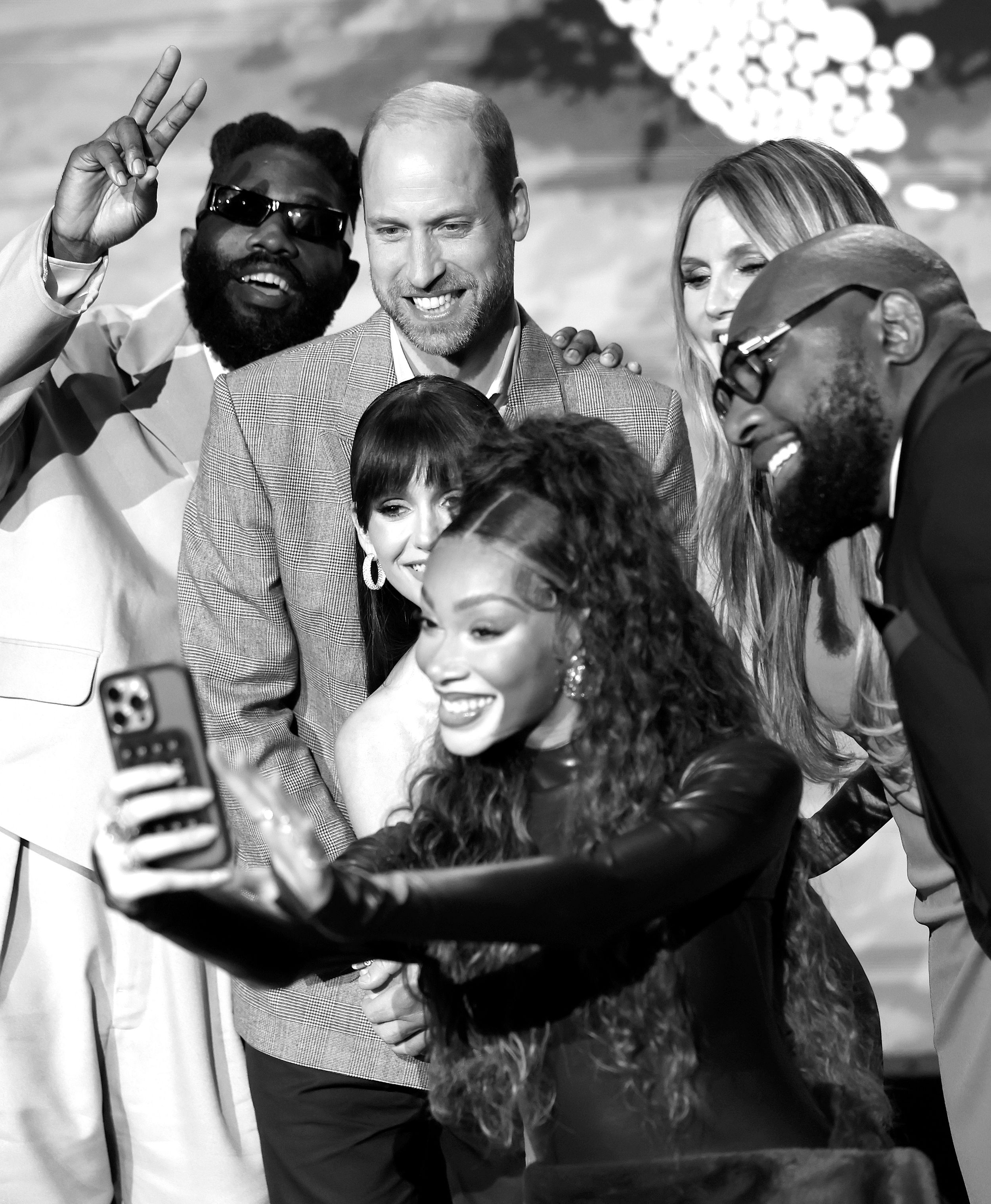 William with celebrity guests at last year's awards