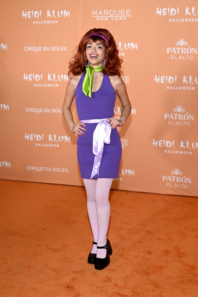 Rachel Zegler attends Heidi Klum's 22nd Annual Halloween Party presented by Patron El Alto at Marquee on October 31, 2023 in New York City.
