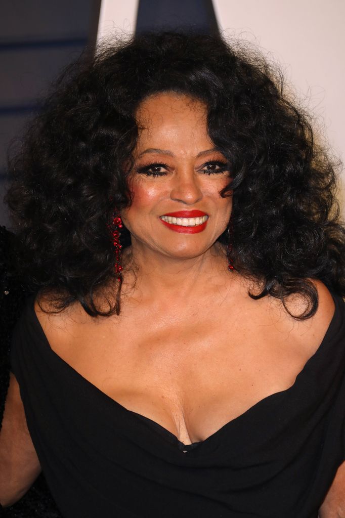 Diana Ross at the Vanity Fair Oscar Party