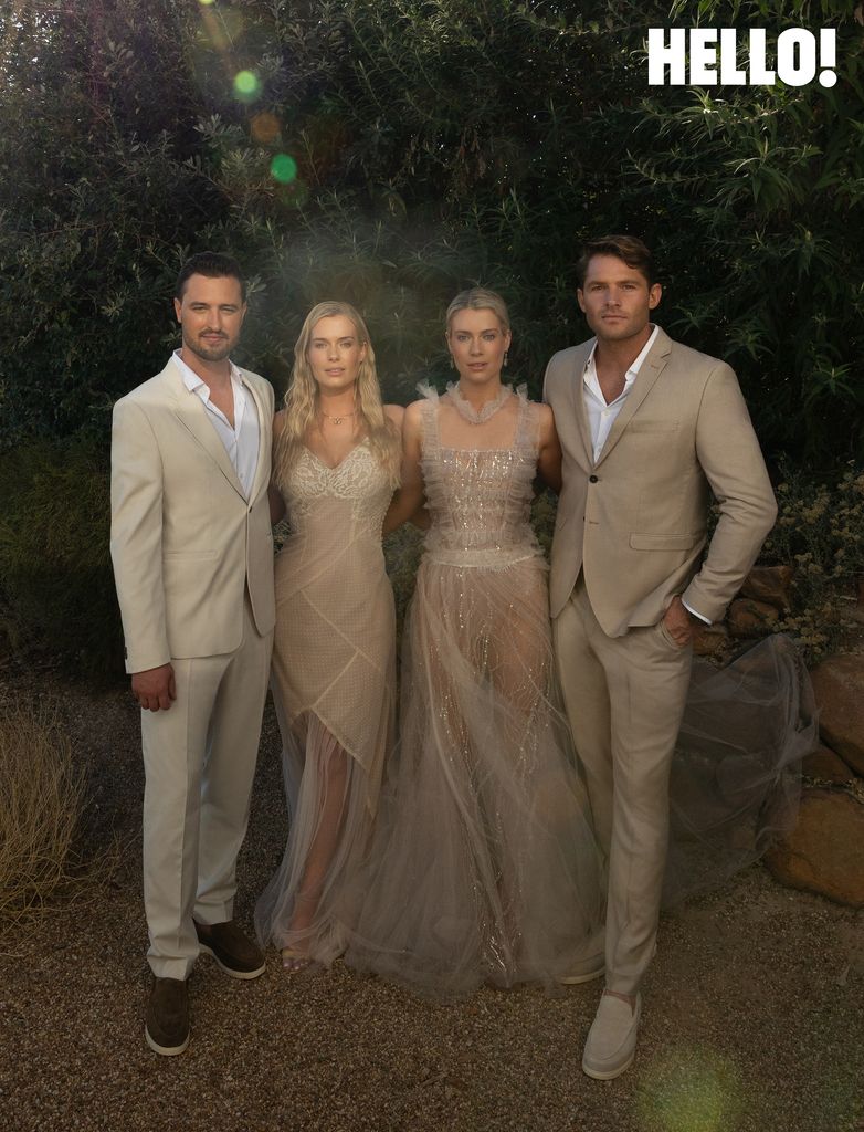 Lady Eliza and Lady Amelia Spencer, Greg Mallett and Channing Millerd in an exclusive photoshoot for HELLO!